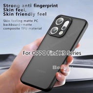 Cover for OPPO FindX9 Pro Ultra 5G Acrylic Case Ultra Thin Matte Translucent Clear Full Protection C