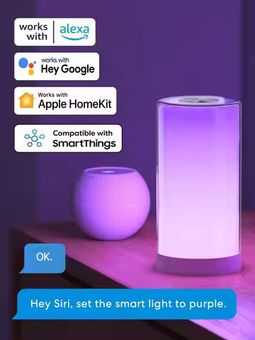 Meross Smart WiFi Table Lamp US/EU/UK/AU Touch Sensor Dimmable Bedside Light Support HomeKit Alexa G