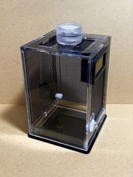 ✴️ 全新 昆蟲 飼養箱 飼養盒 小夜燈 溫濕度計 加濕器 攀爬網 多用途 多功能 控溫控濕 透明透氣 高清高透 防臭通風 活餌 mini 小尺寸 小型迷你 桌上擺設 用具 養殖箱 養殖盒 繁殖箱 繁