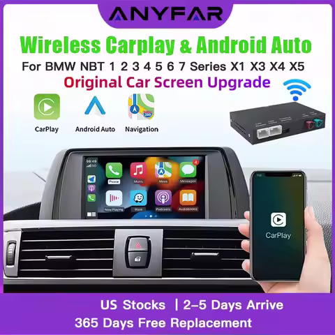 Wireless CarPlay for BMW NBT System 1 2 3 4 5 6 7 Series X1 X3 X4 X5 X6 MINI F56 F15 F16 F25 F26 F48