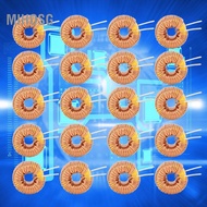 Mihosg Aumotop 20Pcs Toroid Core Inductor Wire Durable Copper Coil Durability-Optimized for PCB Circ