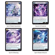 [Grand Archive] DOA Alter CRUX (R) - Spirit Blade: Infusion, Spirit's Blessing, Sword of Avarice, Sp