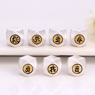 Diy Patronus Pure Silver Sterling Silver Accessories Braided Benming Year Sanskrit Eight Beads Zodia