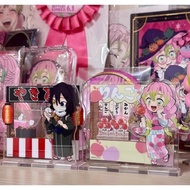 Standee Anime Demon Slayer Sword Kimetsu no Yaiba Mica Model Mitsuri Kanroji Obanai Iguro Study Desk