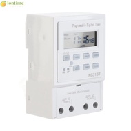 LONTIME Programmable Timer, 1W Power AC 220V Digital Timer Switch, Smart Home Microcomputer 1Min - 1