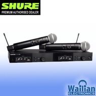Shure SLXD24D/SM58 Dual Digital Wireless Handheld Microphone System with 2 SLXD2/SM58 Shure SLXD 24D