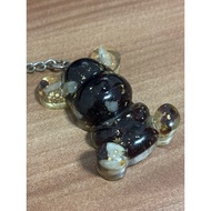 Haruka | Crystal | Crystal Garnet Keychain Bear | Red Crystal