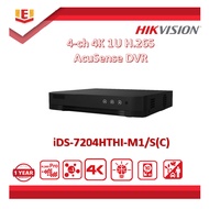 DS-7204HUHI-K1/E4-ch 5MP 1U DVR