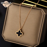 KALUNG Liontin TFNY Titanium ANTI Karat dan LUNTUR Warna Emas Titanium Model Tambah Fashion Korea Te