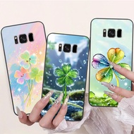 Samsung S8 / S8 Plus / S8+ 4-leaf clover case for luck, peace, camera protection