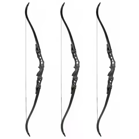 21 Inch Bow Riser F166 Carbon Arrows Alloy Material Shooting Archery Range Recurve Bow ILF Right Han