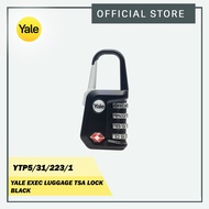 Yale YTP5/31/223/1 Exec Luggage TSA Lock (Black)