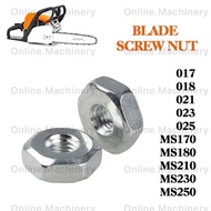 2 pcs Screw Nut for STIHL Chainsaw 017 018 021 023 025 170 180 MS210 MS230 MS250 Mesin Tebang Pokok 