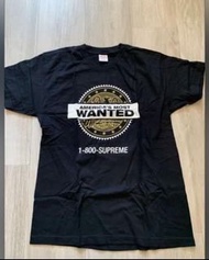 Size L 全新 Supreme most wanted logo tee t-shirt not box Jordan 1 new balance 327 dunk low