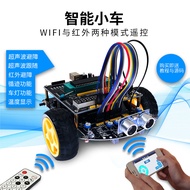 51Single-chip Microcontroller Smart Car APP Gravity Sensing Tracking and Obstacle Avoidance Robot Ca