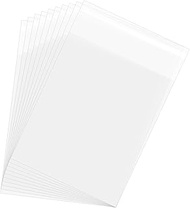 QUARKZMAN 5.9 x 3.9 Inch Acid-free Picture Case, Pack of 120 Crystal Clear Photo Bags, Transparent S