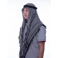 EGAL ARAB SERBAN ARABIAN, HEADWEAR KOPIAH ARAB GHUTRA LILIT KEPALA