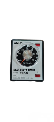 Star Delta Timer TRD-N 60 Secs 220V 8 Pins ( Anly) TRD-N