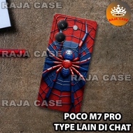 Rubber Softcase M7 PROpoco /RC23 SPIDERMAN motif/case M7 PRO/casingpoco M7 PRO/siliconepoco M7 PROpo