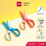 Deli Safe Plastic Children's Scissors Cute Design 6067 Kids Scissors