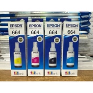 EPSON 664 T664 INK BLACK/CYAN/MAGENTA/YELLOW for Printer L220 / L210 /L101/L111/L130//L313/L360