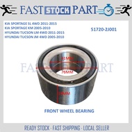 1PC FRONT WHEEL BEARING -51720-2J001 KIA SPORTAGE SL 4WD 2011-2015/KM 2005-2010/TUCSON LM 4WD 2011-2