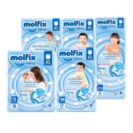 โมลฟิกซ์ Molfix Extra Dry กางเกงผ้าอ้อมเด็ก แพมเพิสสำเร็จรูป