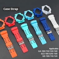 Resin Strap Case for Casio G-SHOCK GA-110 GD120 GD-100 GLS100 Sport Waterproof Matte TPU Men Bracele
