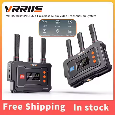 Vrriis Wireless Video Transmission Adapter For DJI Osmo Pocket 3, 1080P60Hz 500M UVC Live Stream Dev