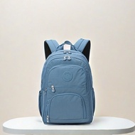 Mindesa8646 new student backpack nylon waterproof large capacity simple Korean version lightweight c