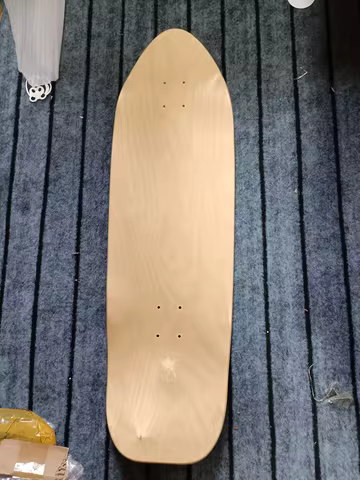 33*10inch surf skate deck skateboard deck pro skateboard deck round tail