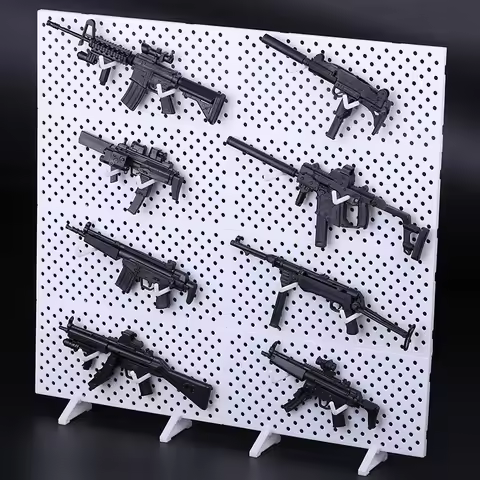 DIY assembly 1:6 Scale M134 Gatling Minigun Plastic Gun Model T800 Heavy Machine Guns Action Figures