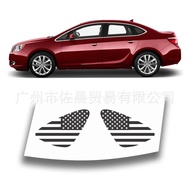 Suitable for Buick VERANO 4 DR SEDAN 2012-2017 Leopard Print Car Sticker Window Sticker