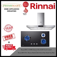 Rinnai RH-C249-SSR Chimney Hood + Rinnai RB-93TG 3 Burner Built-in Hob *BUNDLE DEAL - FREE DELIVERY