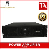 Titanium Audio PA 3500 Power Amplifier / 2000w RMS / Titanium Audio Power Amplifier / Professional Powered Amplifier / Titanium Audio