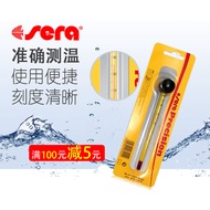German sera Cerritos Fish Tank Thermometer Aquarium Diving Thermometer Glass Fish Tank Patch Inducti