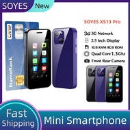 New SOYES XS13 Pro Quad Core 3G Mini Smartphone Dual SIM card 2.5'' Display Android 1GB RAM 8GB ROM Support WIFI GPS Bluetooth Android Mobile Phone