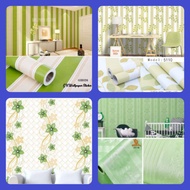 Room Wall Wallpaper Living Room Wall Wallpaper Pink Wallpaper Light Blue Wallpaper Leaf Wallpaper