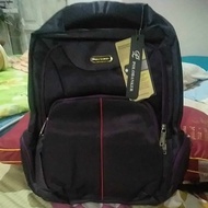 branded laptop bag brand Polo Banker Dark Purple color