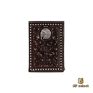 [MF select] California Ariat Indian Skull Wallet Leather