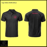 Polo Shirt Sulam Classic T Logo AIA Vitality Embroidery For Men And WOMRN Short Sleeves COTTON NAD S