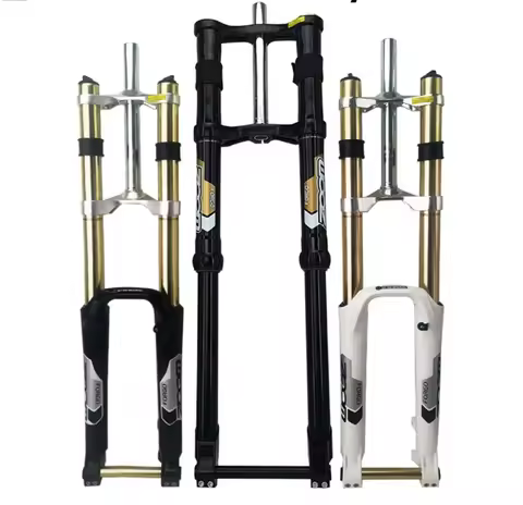 26 Inch Zoom 680DH Dual Crown Suspension Bike Fork For XC AM Downhill