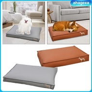 [Ahagexa] Waterproof Dog Bed Pet Sleeping Mat Comfortable Non Slip Dog Kennel Bed Dog Crate Bed for Medium/Small/Large Dogs