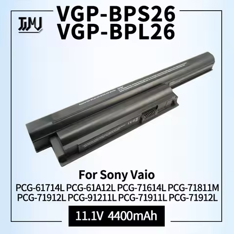 VGP-BPS26 Battery for PCG-61714L PCG-61A12L PCG-71614L PCG-71811M PCG-71912L PCG-91211L PCG-71911L P