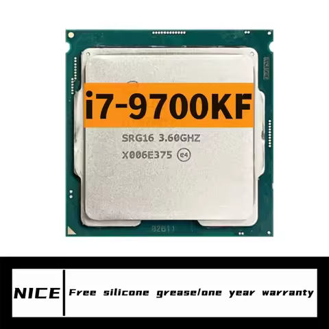 Core i7-9700KF i7 9700KF 3.6 GHz Eight-Core Eight-Thread CPU Processor 12M 95W PC Desktop LGA 1151