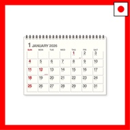 【Direct From Japan】etranger di costarica 2026 Desk Calendar, A5, Ivory, 148 x 210mm, CLT-A-01 EDC480