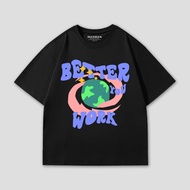 MADMAN Oversize T-Shirt "BETTER YOU WORK" | HO DMDM2 - 3