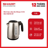 Ấm đun siêu tốc Sharp 1.5 lít EKJ-15EVS-ST