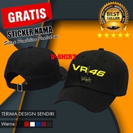 KEREN!!! TOPI BASEBALL VR-46 VR 46 ROSSI TERBARU PRIA WANITA DISTRO U-SHIRT