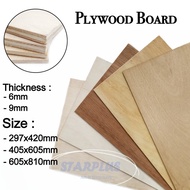 (Starplus)Plywood Board for DIY Furniture Modeling (Modeling Board/Marterial)- 6MM/9MM